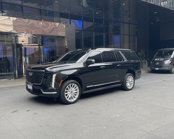 MSP Black Limo Escalade downtown Minneapolis