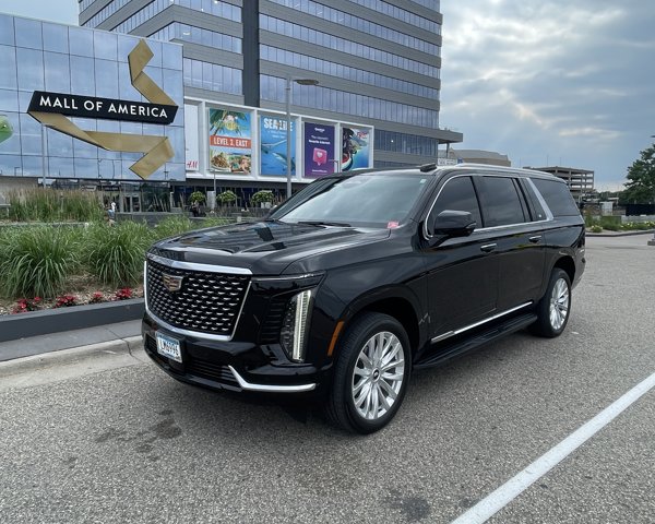 MSP Black Limo Escalade at Mall of America
